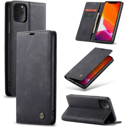 CaseMe 013 iPhone 11 Pro Funda tipo libro Cartera - Negro