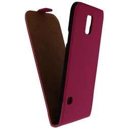 Mobilize Ultra Slim Flip Samsung Galaxy S5 Läppäkotelo - Fuchsia