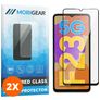 Mobigear Premium Samsung Galaxy F23 Glas Skærmbeskytter - Case Friendly - Sort (2-pak)