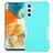 Mobigear Non-slip Armor Samsung Galaxy A14 Plástico rígido Capa traseira Antichoque - Turquesa