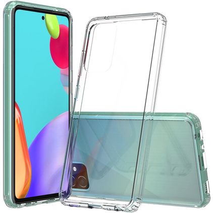 Mobigear Crystal Transparente Samsung Galaxy A52 Funda Plástico rígido Carcasa - Transparente