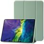 Mobigear Tri-Fold Gel iPad 11 (2025) TPU / Kunstlæder Pungetui - Grøn