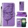 Mobigear Butterfly Sony Xperia 1 IV Cover a libro portafoglio - Viola