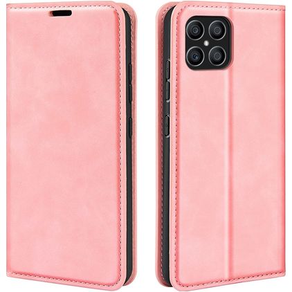 Mobigear Retro Slim HONOR X8 Wallet case - Pink