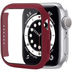 Mobigear Colors Capa rígida para Apple Watch - 41 mm - Bordô