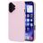 Mobiparts Slim Line iPhone 16 MagSafe Plástico rígido Capa traseira - Blush Pink