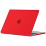 Mobigear Matte MacBook Air 15 pulgadas (2023-2026) Carcasa rígida para MacBook - Rojo - Modelo A2941 / A3114 / A3241 / A3448