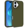 Mobigear Bio iPhone 16 Plus Material ecológico Capa traseira - Verde
