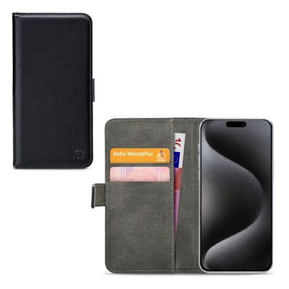 Mobilize Classic Gelly Wallet iPhone 15 Pro Max Wallet case - Black