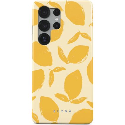 Burga Tough Samsung Galaxy S25 Ultra Hard Case Back cover Shockproof - Lemon Tart