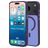 Mobiparts Hardcover iPhone 17 Pro Max MagSafe Hardcase Etui plecki - Satin Purple
