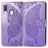 Mobigear Butterfly Samsung Galaxy A40 Etui z klapką typu portfel - Fioletowy