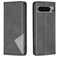 Mobigear Rhombus Slim Google Pixel 8 Pro Wallet case - Black