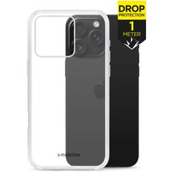 Mobilize Naked Protection Transparent iPhone 16 Pro Fodral Hårdplast Skal Stötsäkert - Transparent