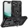 Mobigear Armor Ring iPhone 18 Pro Hårdt Bagsidecover Stødsikkert med ringholder - Sort