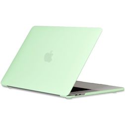 Mobigear Cream Matte MacBook Pro 13 polegadas (2016-2023) Capa rígida para MacBook - Verde - Modelo A1706 / A1708 / A1989 / A2159 / A2289 / A2251 / A2338