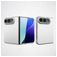 Mobigear Colors iPhone Duo Funda Plástico rígido Carcasa - Plateado