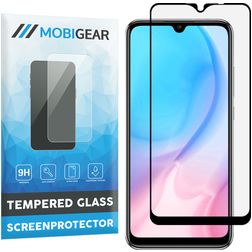 Mobigear Premium Xiaomi Redmi 9C Härdat glas Skärmskydd - Skalvänligt - Svart