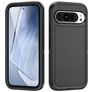 Mobigear Rugged Google Pixel 9 Pro Funda Plástico rígido Carcasa Antigolpes - Negro