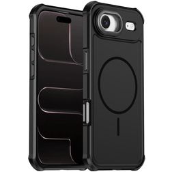 Mobigear Airbag Shockproof iPhone Air MagSafe Plástico rígido Capa traseira - Preto
