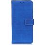 Mobigear Croco Samsung Galaxy M32 4G Wallet case - Blue