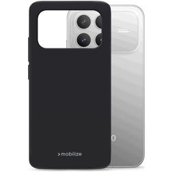 Mobilize Rubber Gelly POCO F8 Pro TPU flexible Carcasa - Negro