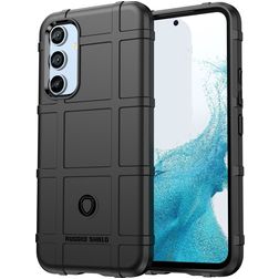 Mobigear Rugged Shield Samsung Galaxy A54 Joustava TPU Suojakuori Iskunkestävä - Musta