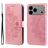Mobigear Flowers iPhone 17 Pro Max Wallet case - Rose Gold