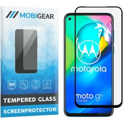 Mobigear Premium Motorola Moto G8 Power Vidro temperado Película de ecrã - Compatível com capas - Preto