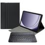 Mobilize Detachable Bluetooth Keyboard Samsung Galaxy Tab A9 Plus (2023) QWERTZ Keyboard Wallet case - Black