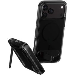 CARE by PanzerGlass Kickstand iPhone 18 Pro Max MagSafe Tvrdý plast Zadní kryt odolný proti nárazům se stojánkem - Černá