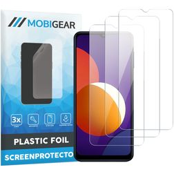 Mobigear Samsung Galaxy M12 Screen Protector Film - Case Friendly (3-Pack)