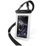 Mobilize Floating Bag Flexibel TPU Vattenavvisande Mobilficka (max 19 cm x 11 cm) - Sleeve - Ficka - Vit