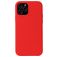 Mobigear Rubber Touch iPhone 13 Mini Silicone Back cover - Rosso