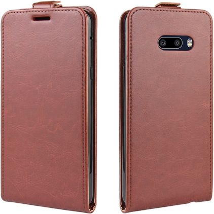 Mobigear LG G8X ThinQ Flipfodral - Brun