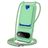 Mobigear Lanyard Card Google Pixel 11 Silicona Funda con cuerda y tarjetero - Verde