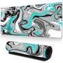 Podložka pod myš Mobigear Anti-Slip - 40 x 90 cm - Abstract Fluid 15