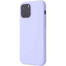 Mobigear Rubber Touch iPhone 12 Mini Silikon Etui plecki - Fioletowy