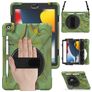 Mobigear SureGrip XGuard iPad 9 (2021) Fodral Hårdplast / Silikon Skal + Pennhållare + Axelrem + Ställ - Camouflage