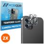 Mobigear iPhone 13 Pro Tempered Glass Camera Protector - Case Friendly (2-Pack)