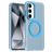 Mobigear Shockproof Samsung Galaxy S24 FE MagSafe Hårdt Bagsidecover - Blå