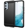 Mobigear Brushed Slim Samsung Galaxy A54 Joustava TPU Suojakuori - Musta