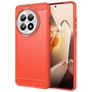 Mobigear Brushed Slim OnePlus 13 Joustava TPU Suojakuori - Punainen