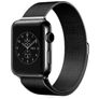 Mobigear Style Loop Pasek Bransoleta mediolańska do Apple Watch Zapięcie magnetyczne - 42/41/40/38 mm - Czarny