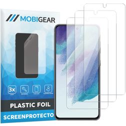 Mobigear Samsung Galaxy S21 FE Screen Protector Film - Case Friendly (3-Pack)