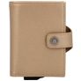 Valenta Card Case Plus Korthållare - 8 kort - Metallic Sand