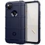 Mobigear Rugged Shield Google Pixel 4a Flexibilní TPU Zadní kryt odolný proti nárazům - Modrá
