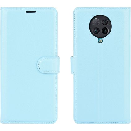 Mobigear Classic POCO F2 Pro Funda tipo libro Cartera - Azul
