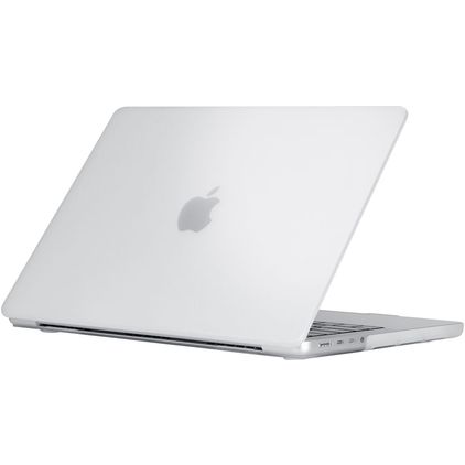 Mobigear Glossy MacBook Pro 14 polegadas (2021-2026) Capa rígida para MacBook - Transparente - Modelo A2442 / A2779 / A2918 / A2992 / A3401 / A3112 / A3434 / A3427 / A3426