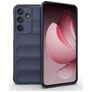 Mobigear Bumpy Samsung Galaxy S25 FE Flexible TPU Back cover - Dark Blue
